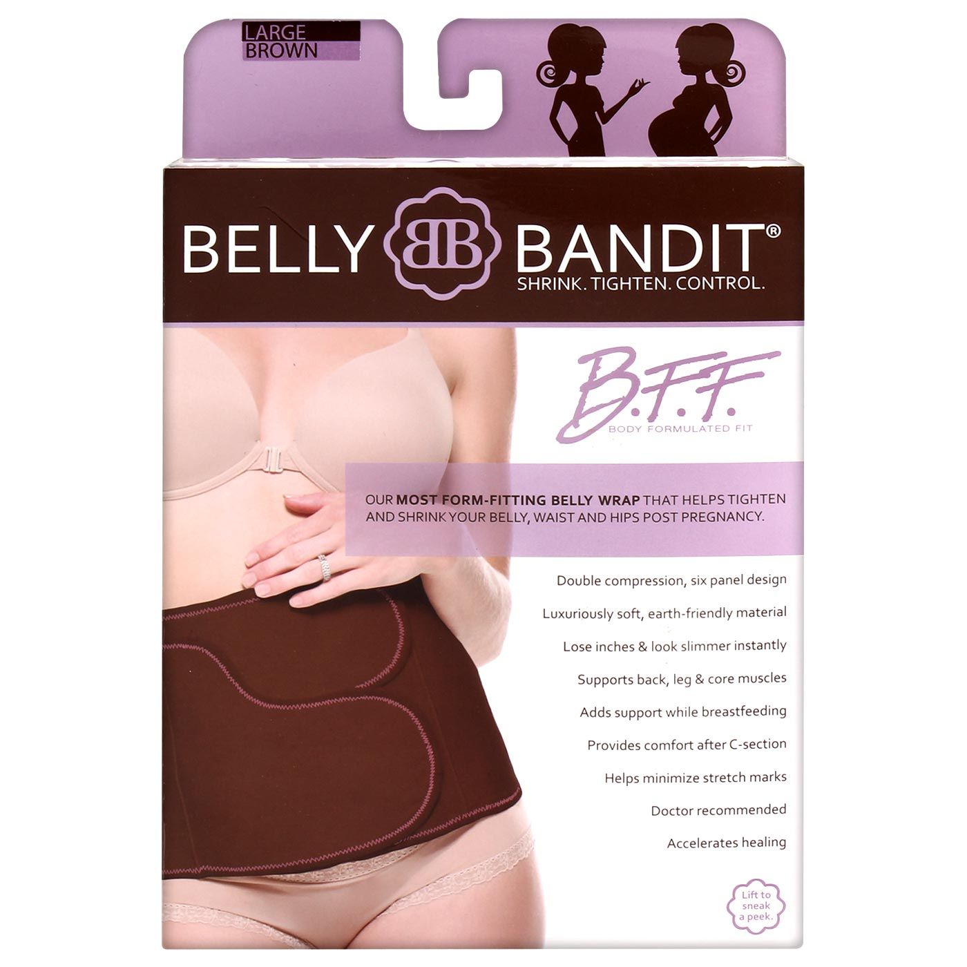 Belly Bandit BFF Brown-L - 3