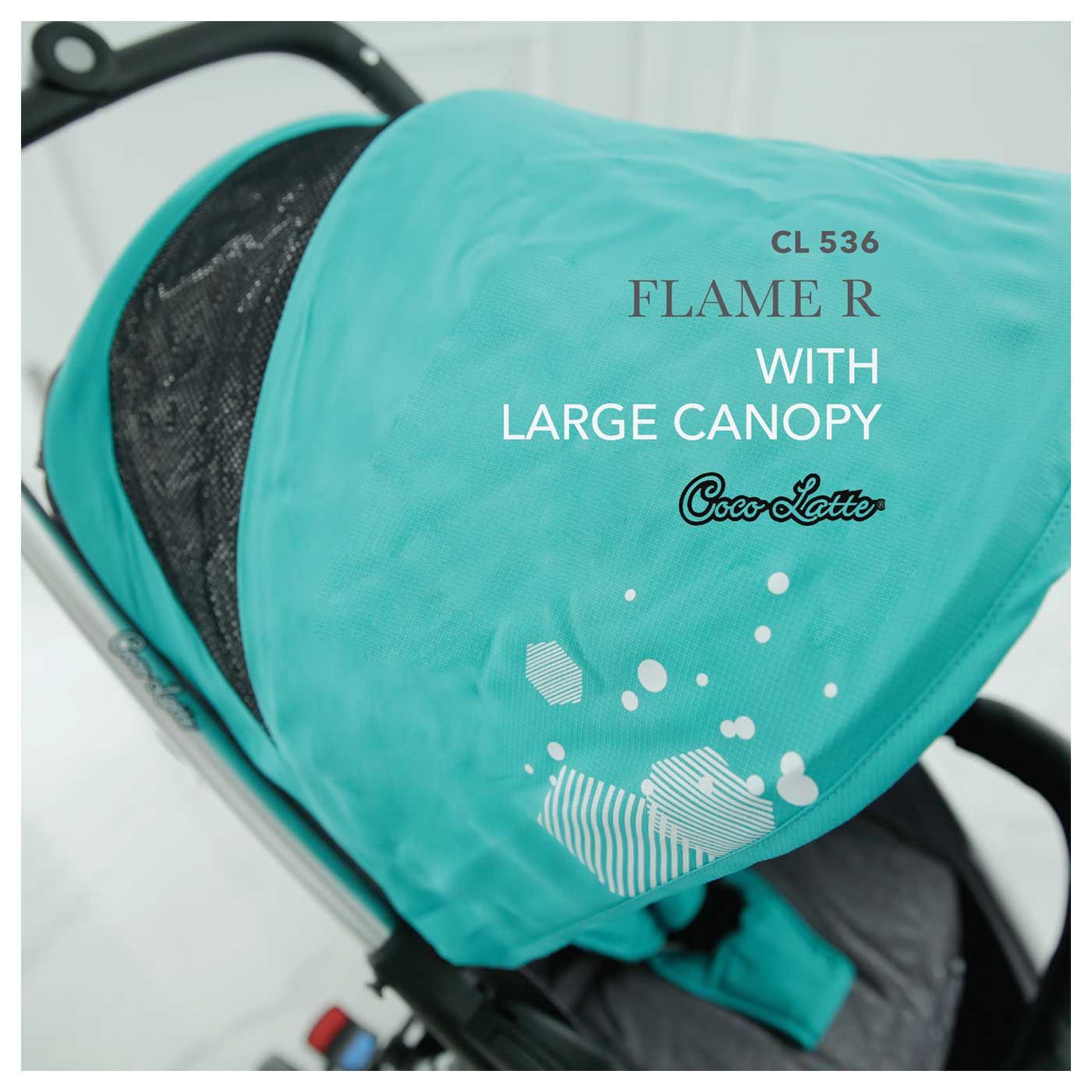 Cocolatte Stroller CL 536 Flame R- Blissful Tosca - 2