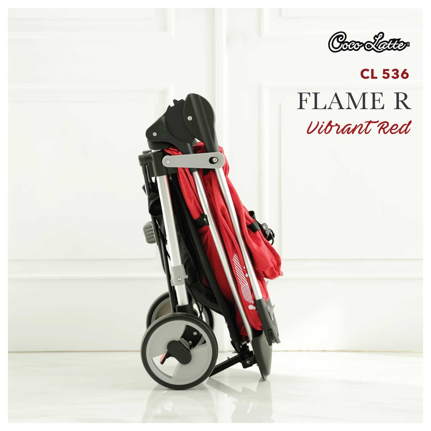 Cocolatte Stroller CL 536 Flame R- Vibrant Red - 5