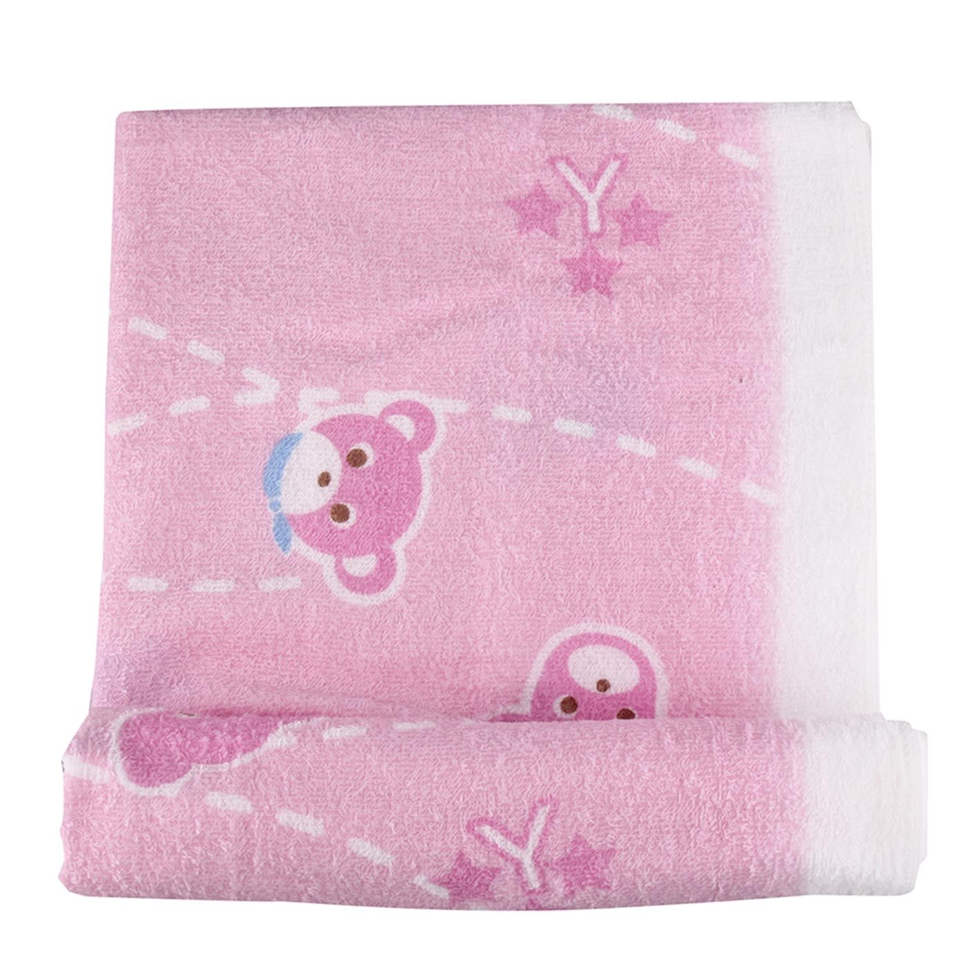 Cotton Tree Towel Animal Pink 60 x 120 - 2
