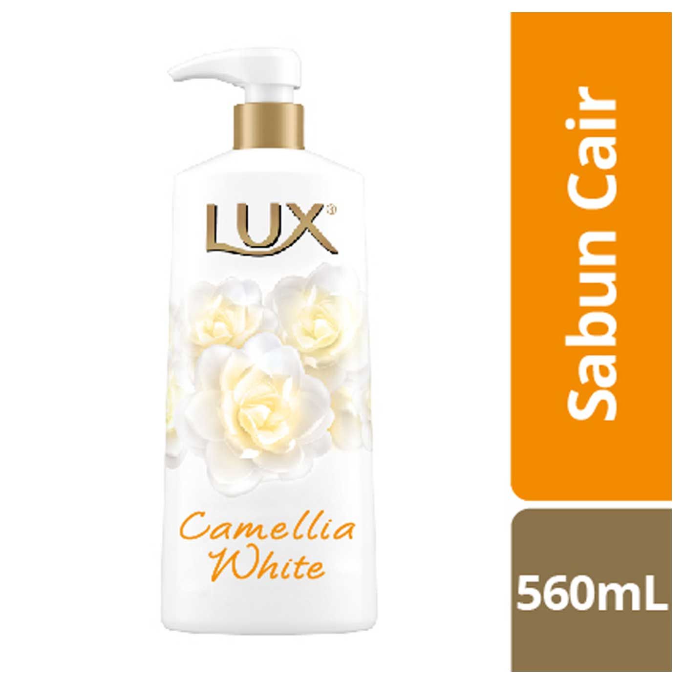 Lux Sabun Cair Camellia White Pump 560ml - 1