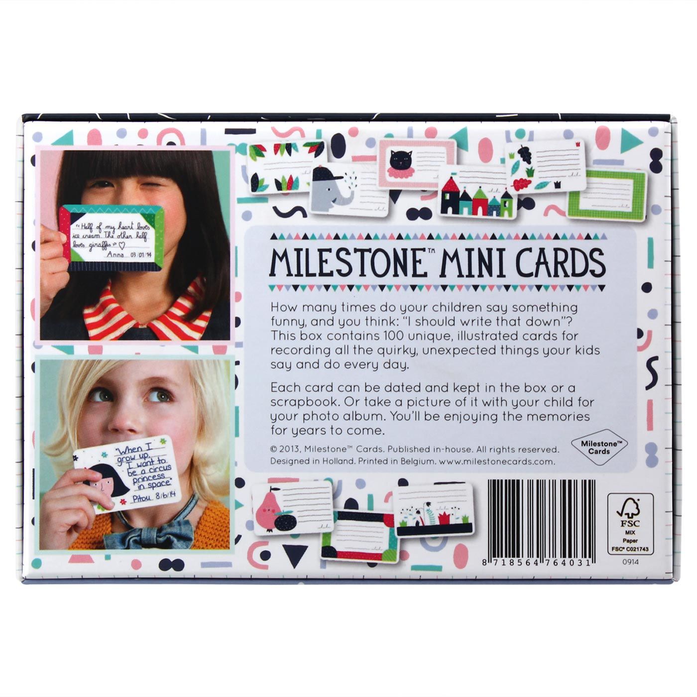 Milestone Mini Cards - 3
