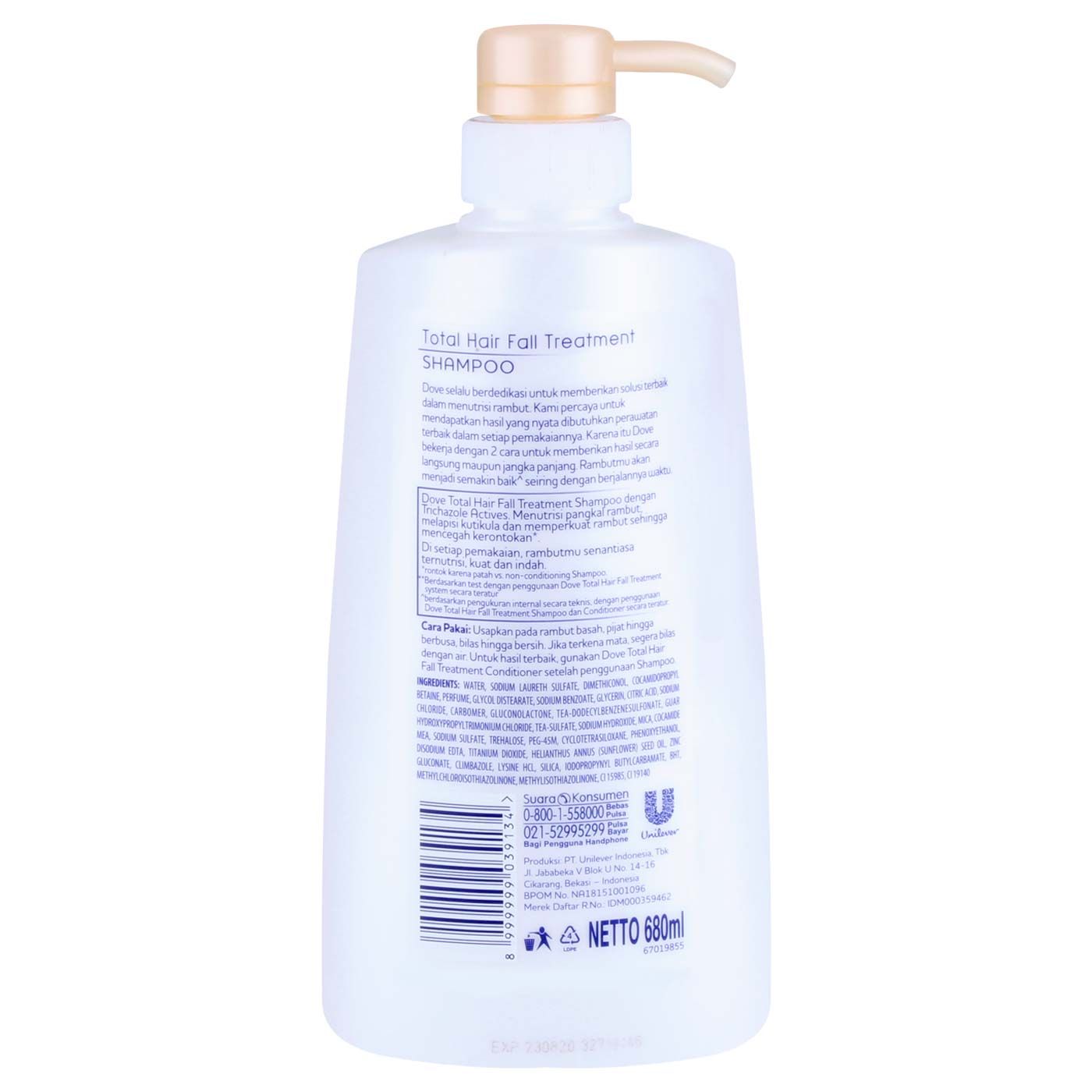 Dove Shampoo Nutri Sol Tot Hair Fall Treat 680ml - 2