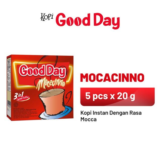 Good Day Kopi Mocacinno Box (5x20g) - 1