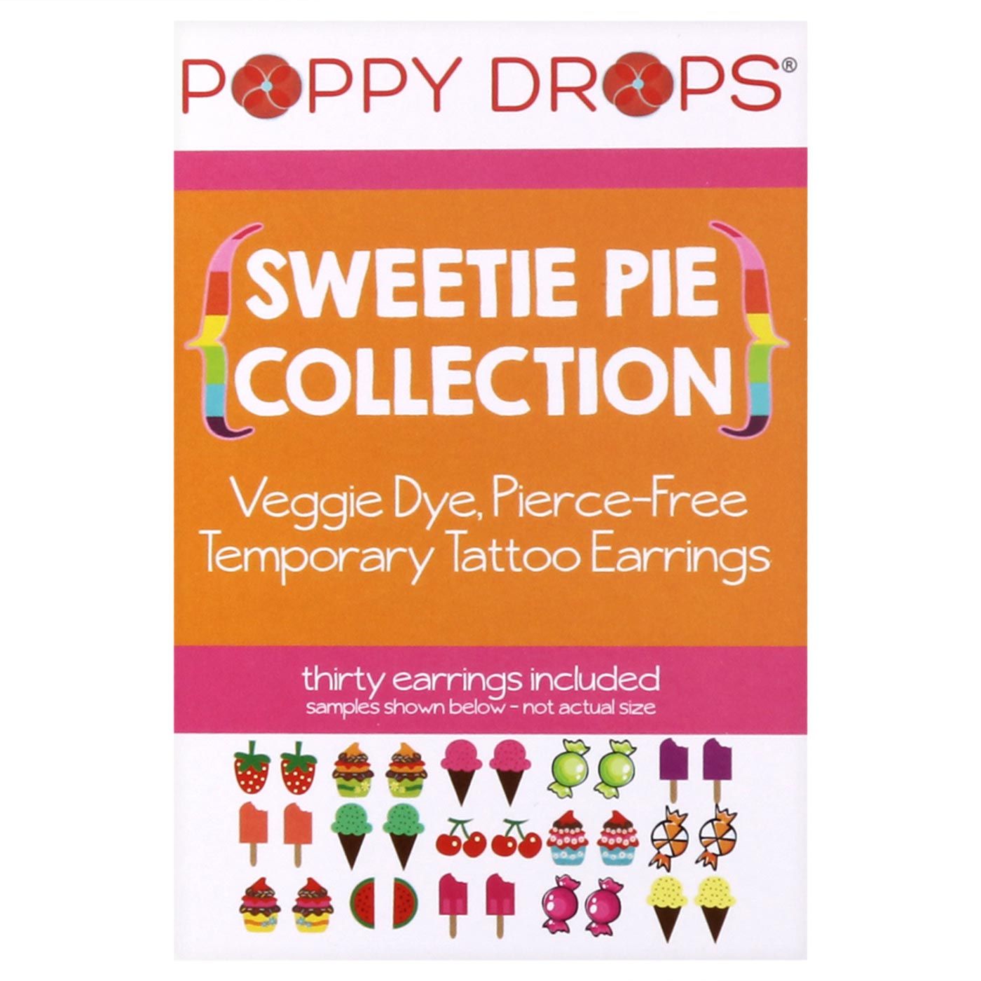 Poppy Drops Pierce-Free Earring Collection Sweetie - 1