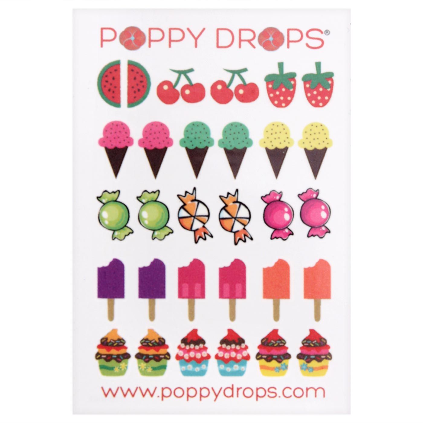 Poppy Drops Pierce-Free Earring Collection Sweetie - 3