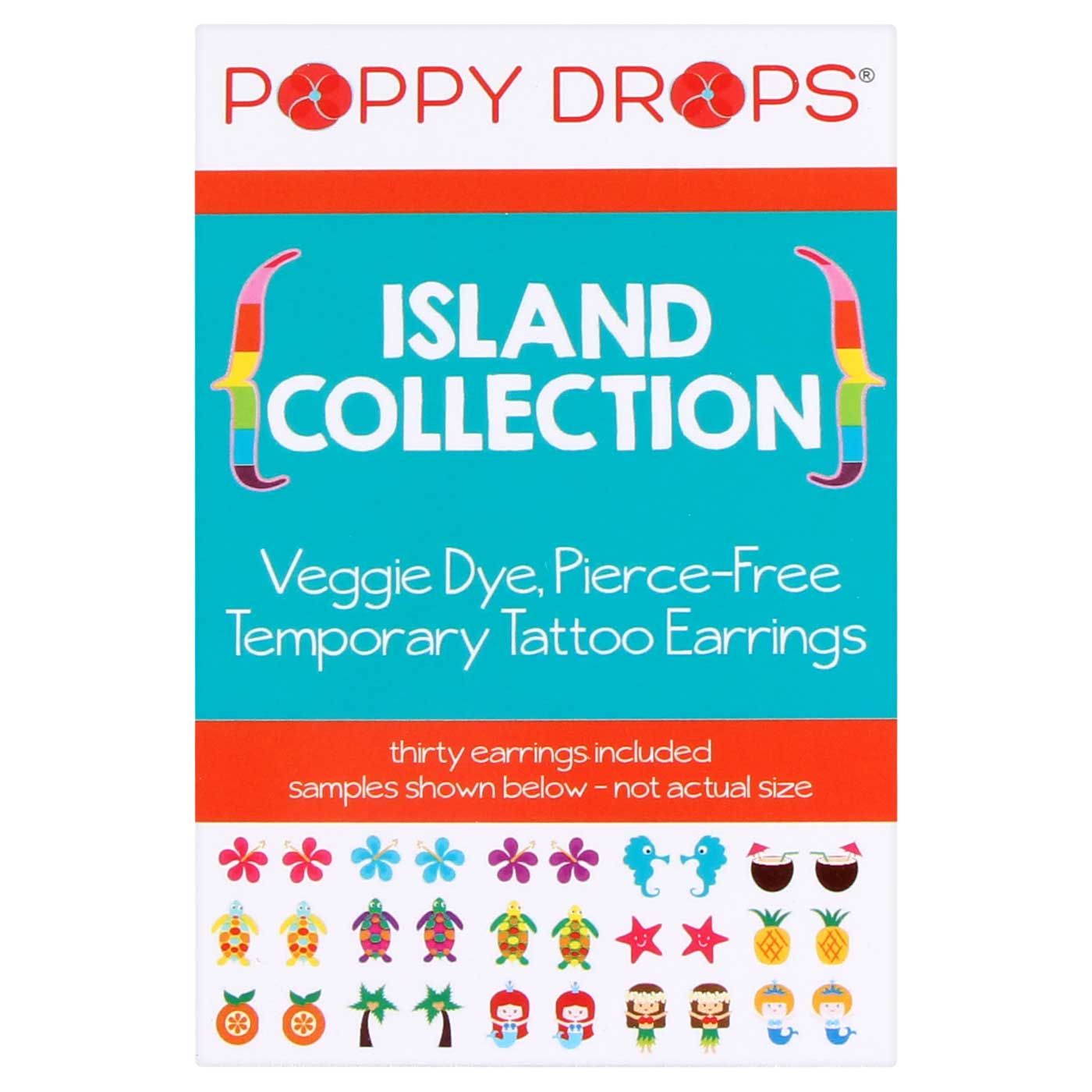 Poppy Drops Pierce-Free Earring Collection Island - 2