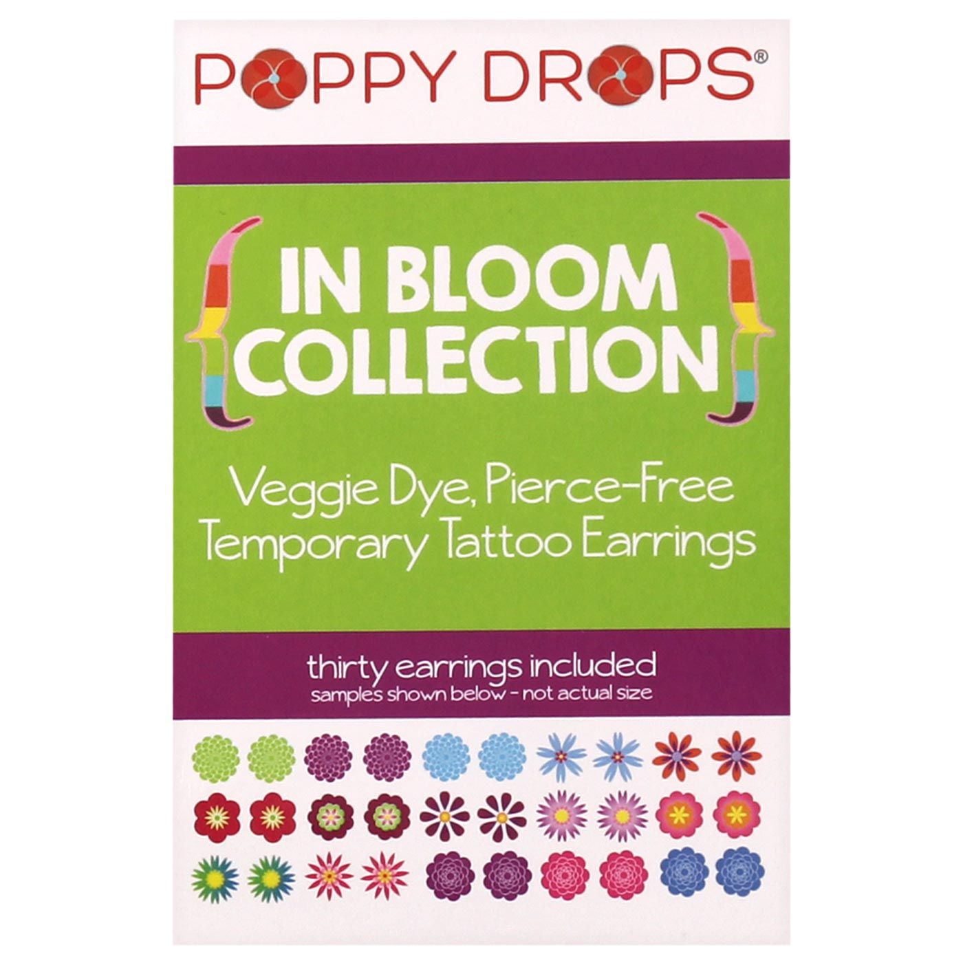 Poppy Drops Pierce-Free Earring Collection In Bloom - 1