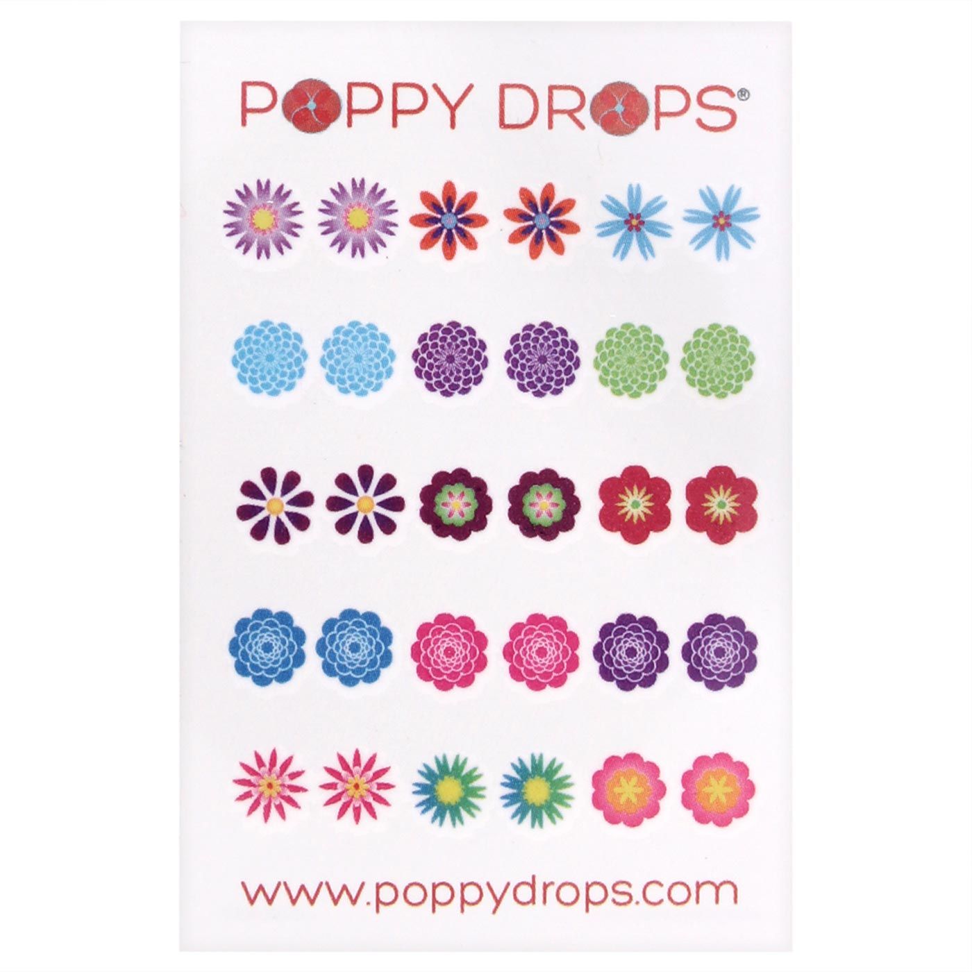 Poppy Drops Pierce-Free Earring Collection In Bloom - 3