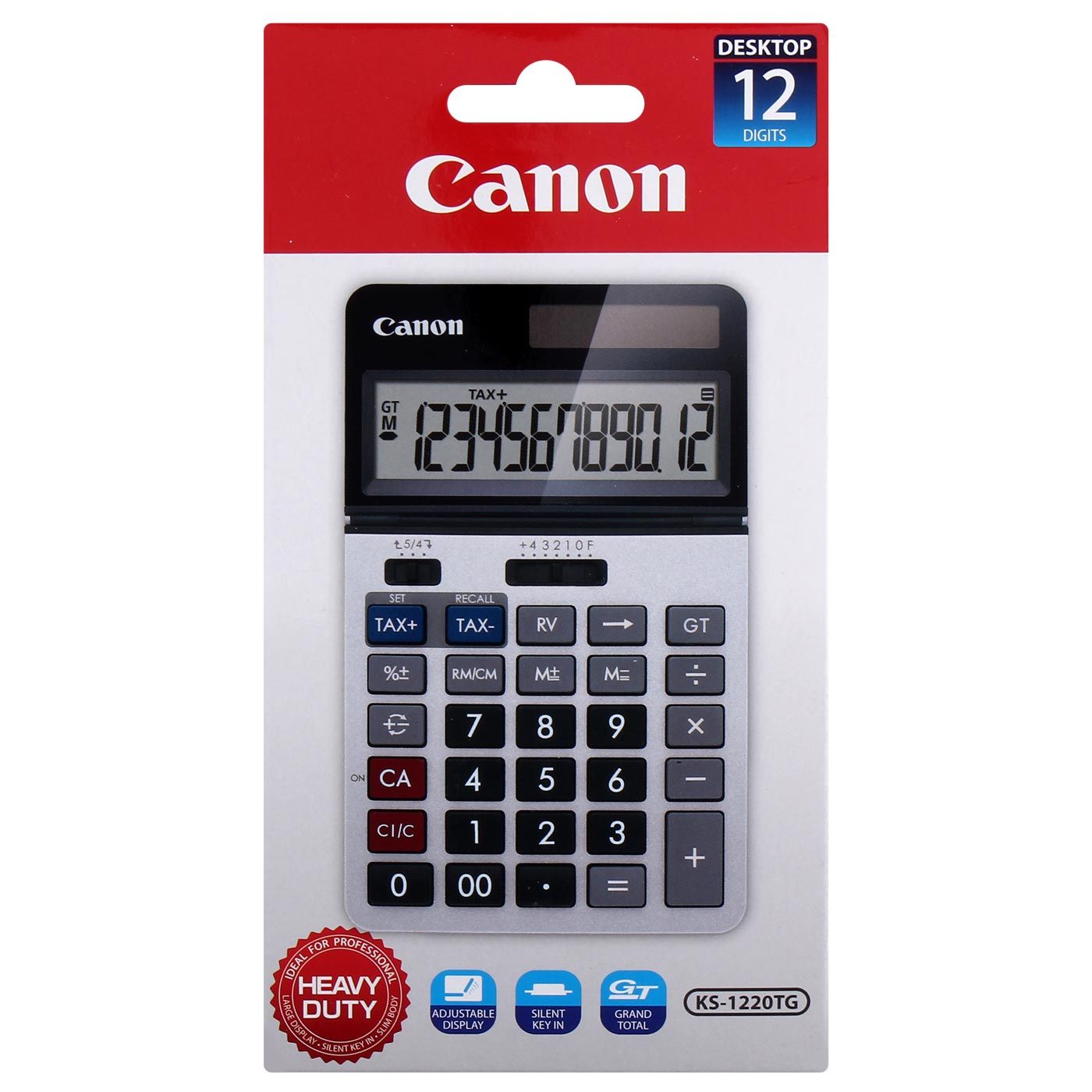 Canon Kalkulator KS-1220TG HB WHITE (12-Digit) - 5