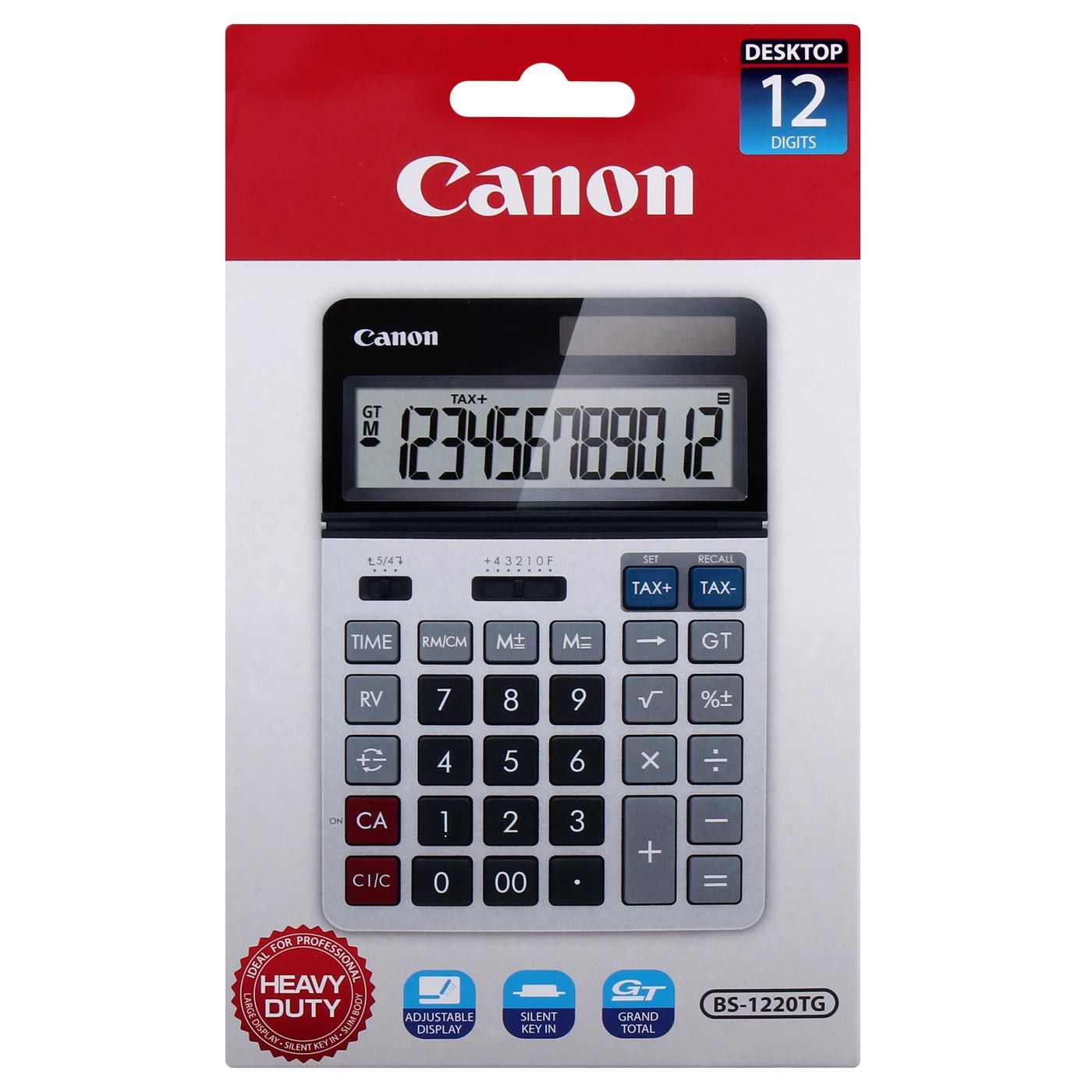Canon Kalkulator BS-1220TG HB WHITE (12-Digit) - 4