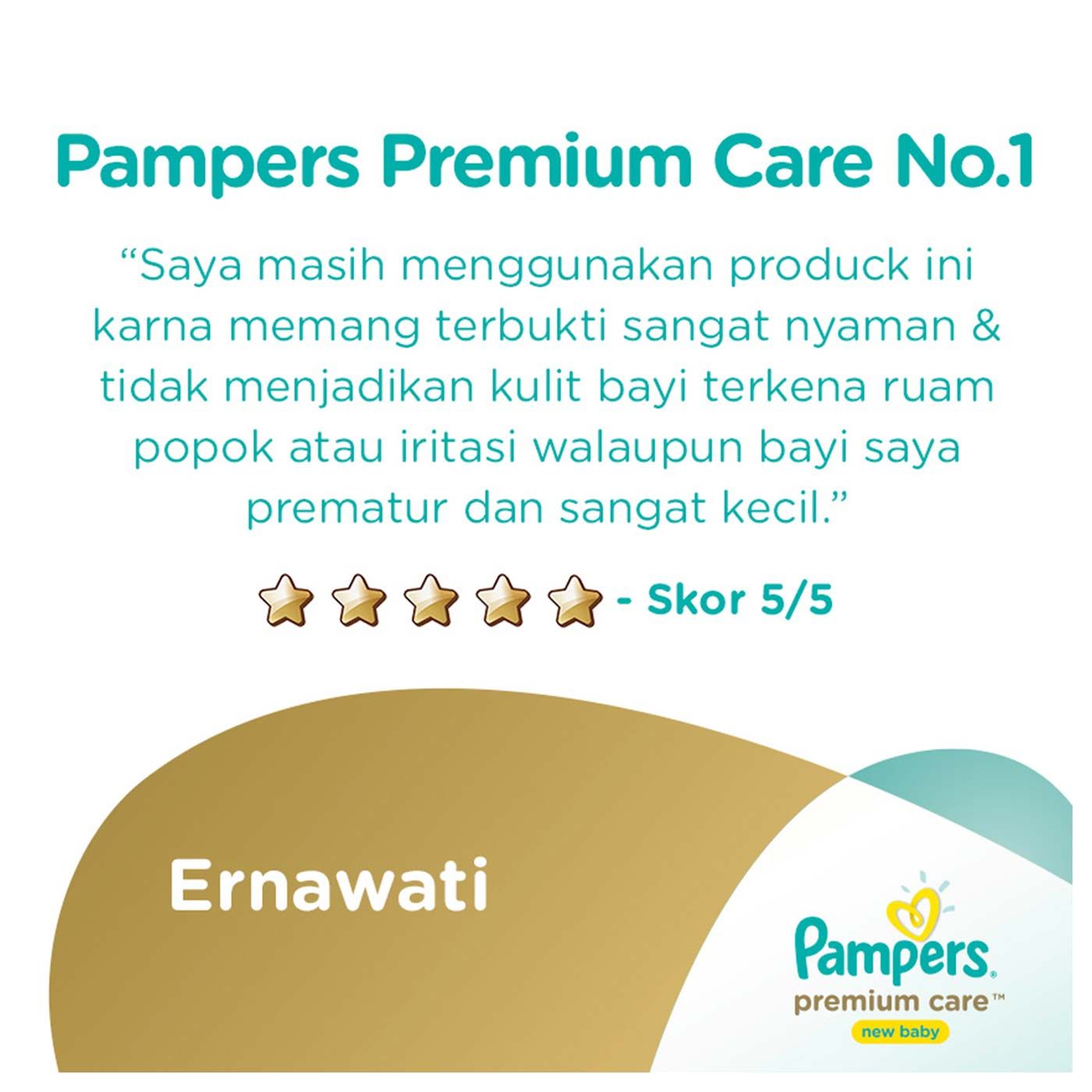 Pampers Popok Perekat S-48 Premium Care - 6