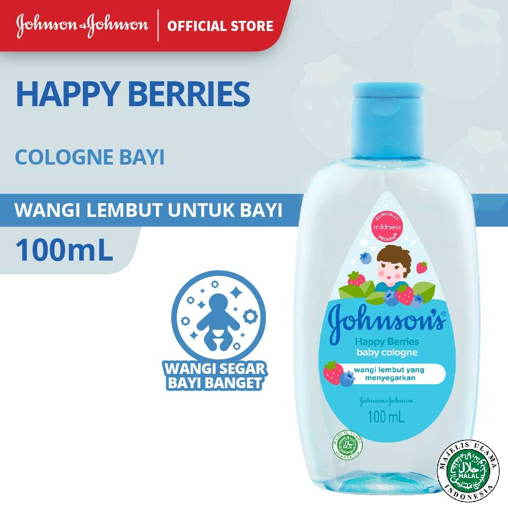 JOHNSON'S Happy Berries Cologne 100ml - 1