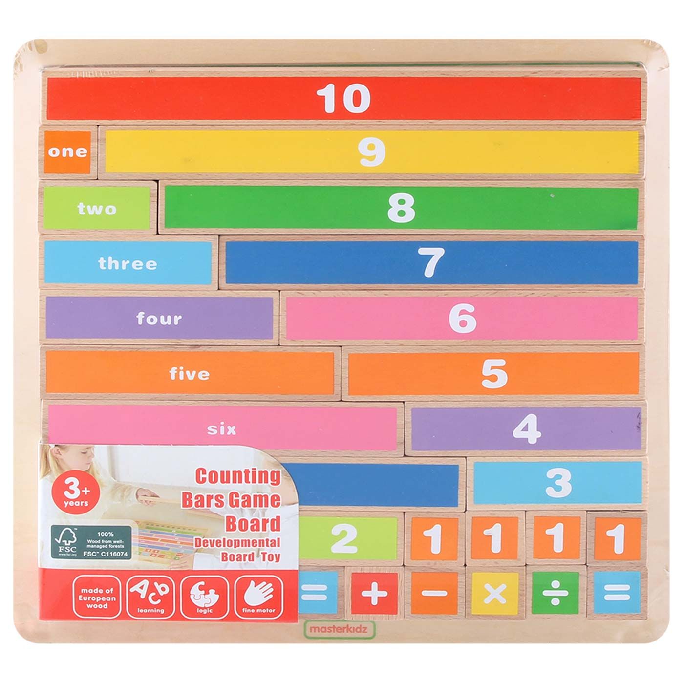 Masterkidz Counting Bars Game Board - 1