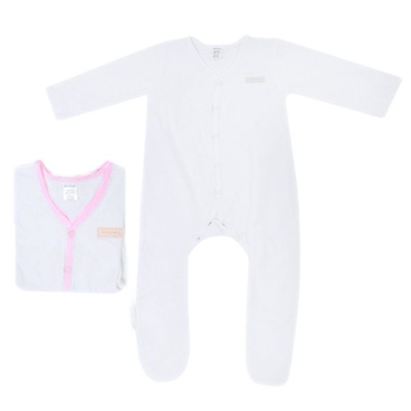 Boogybaby Sleepsuit Basic Girl-6-9Month (Isi 2) - 1