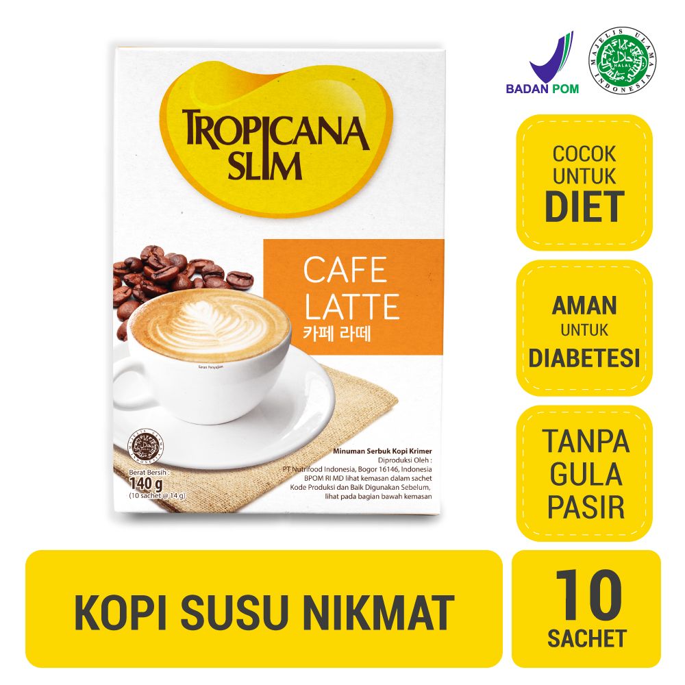 Tropicana Slim Cafe Latte (10 sch) | 2104153110 - 1