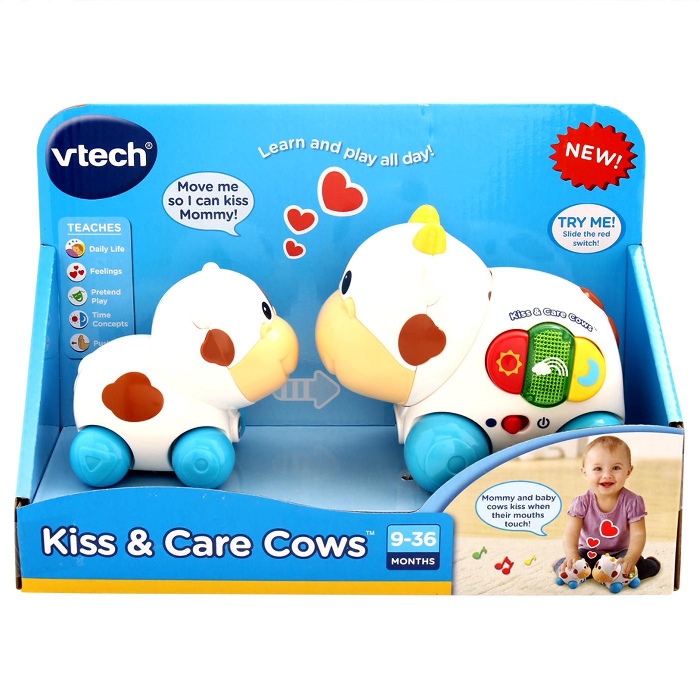 Vtech Kiss & Care Cows - 1