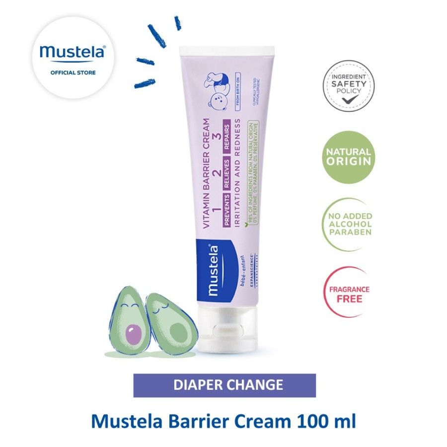 Mustela Bebe Barrier Cream 100ml - 1