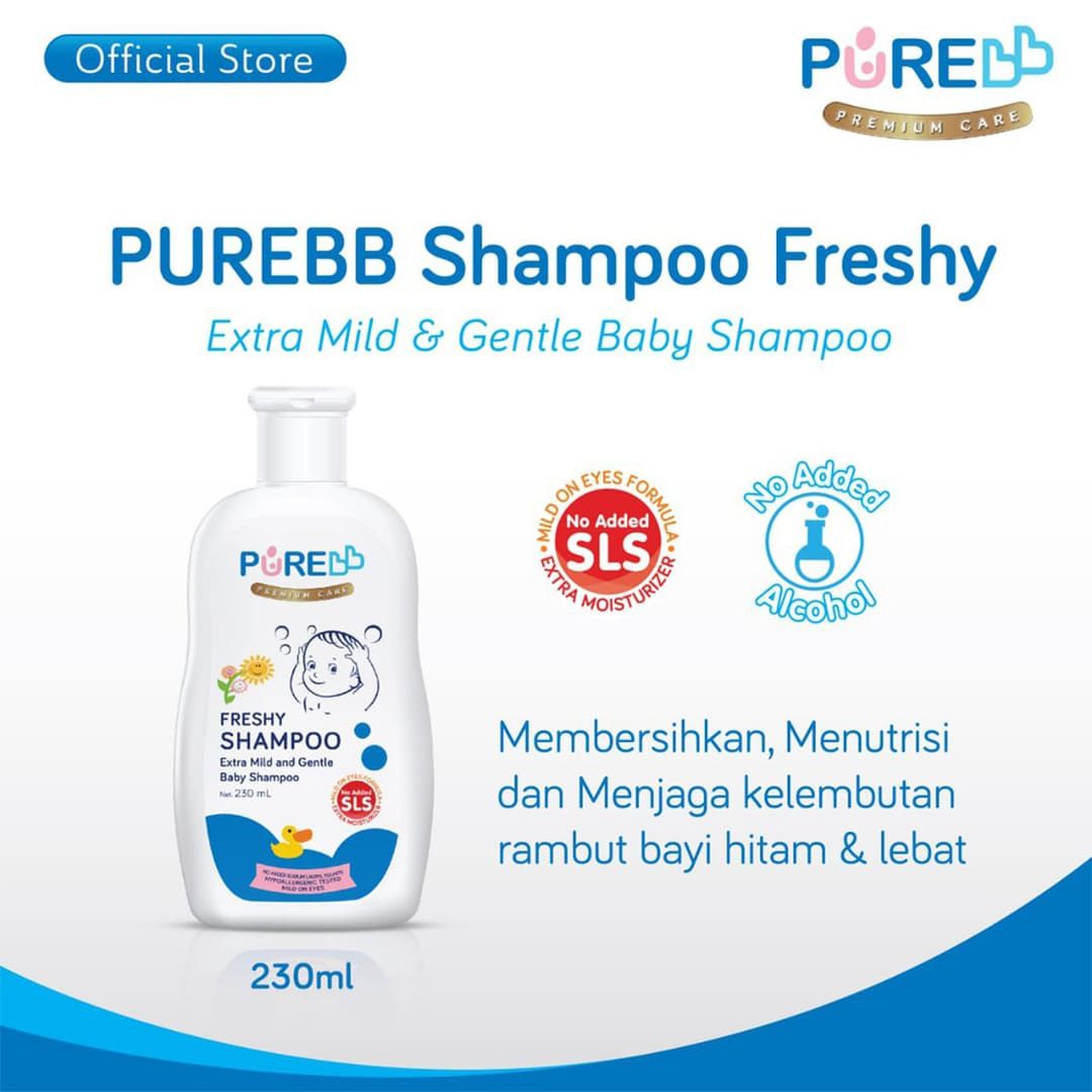 PUREBB Shampoo Freshy 230ml - 1