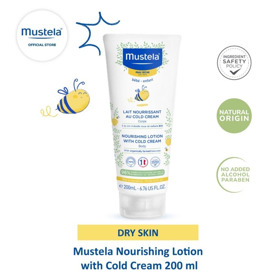 Mustela Nourishing Lotion With Cold Cream 200 ml - 1