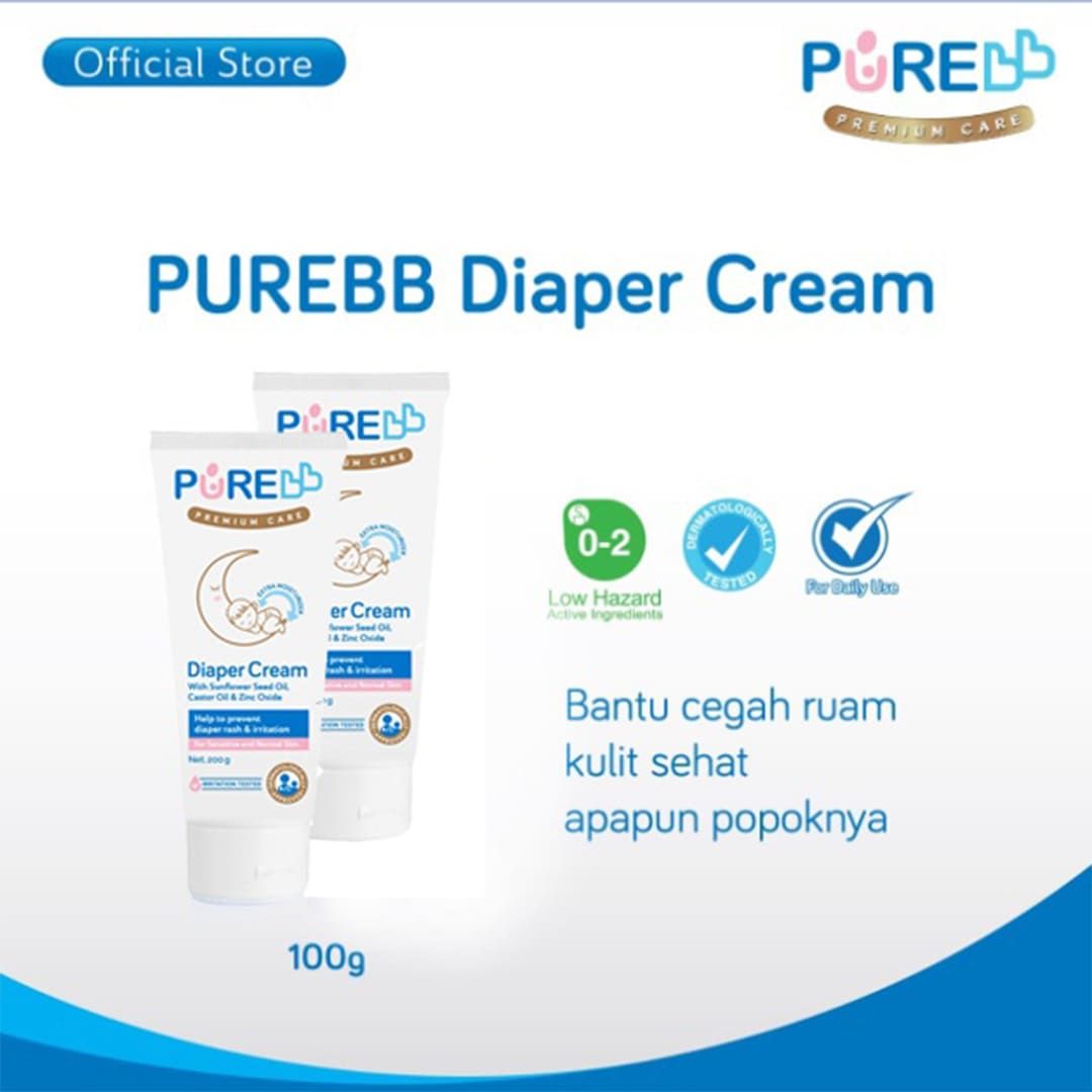 PUREBB Diaper Cream 100gr - 2
