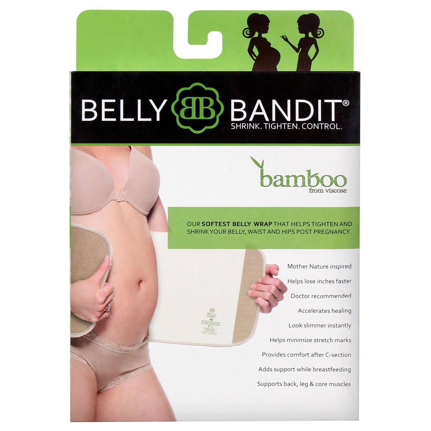 Belly Bandit Bambooo Black-XS - 2
