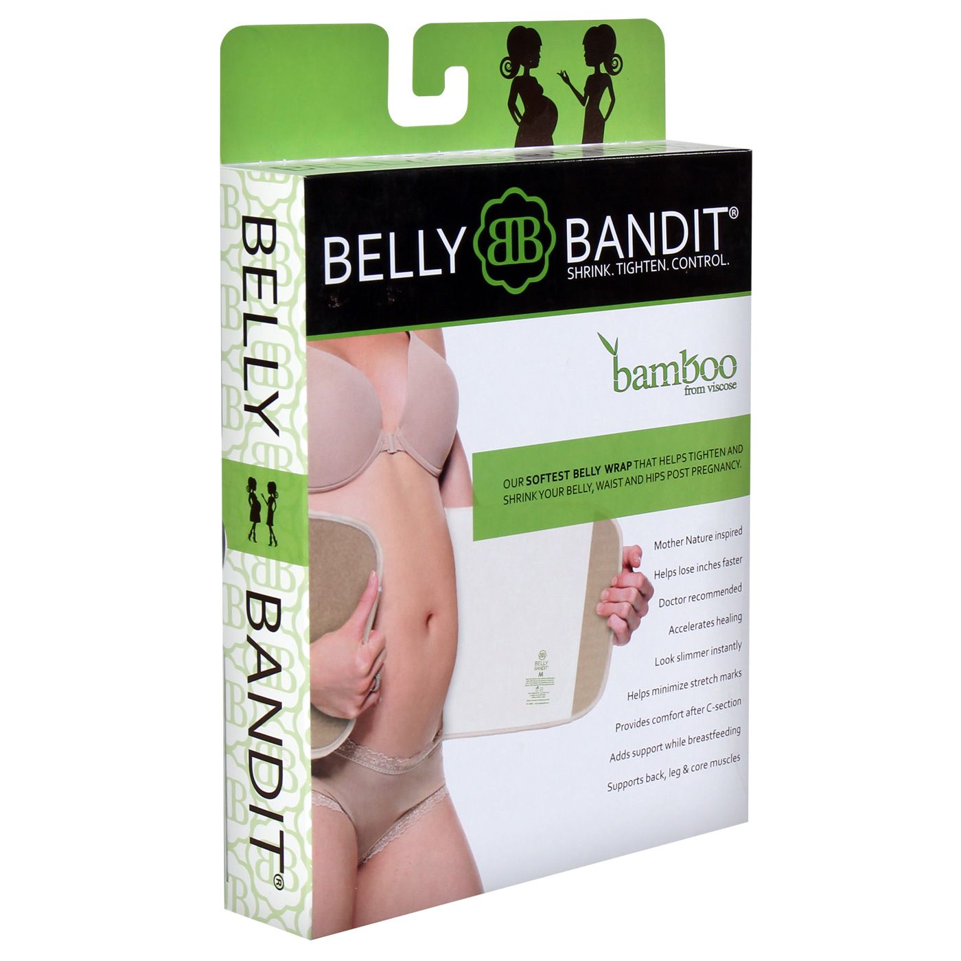 Belly Bandit Bambooo Black-XS - 4