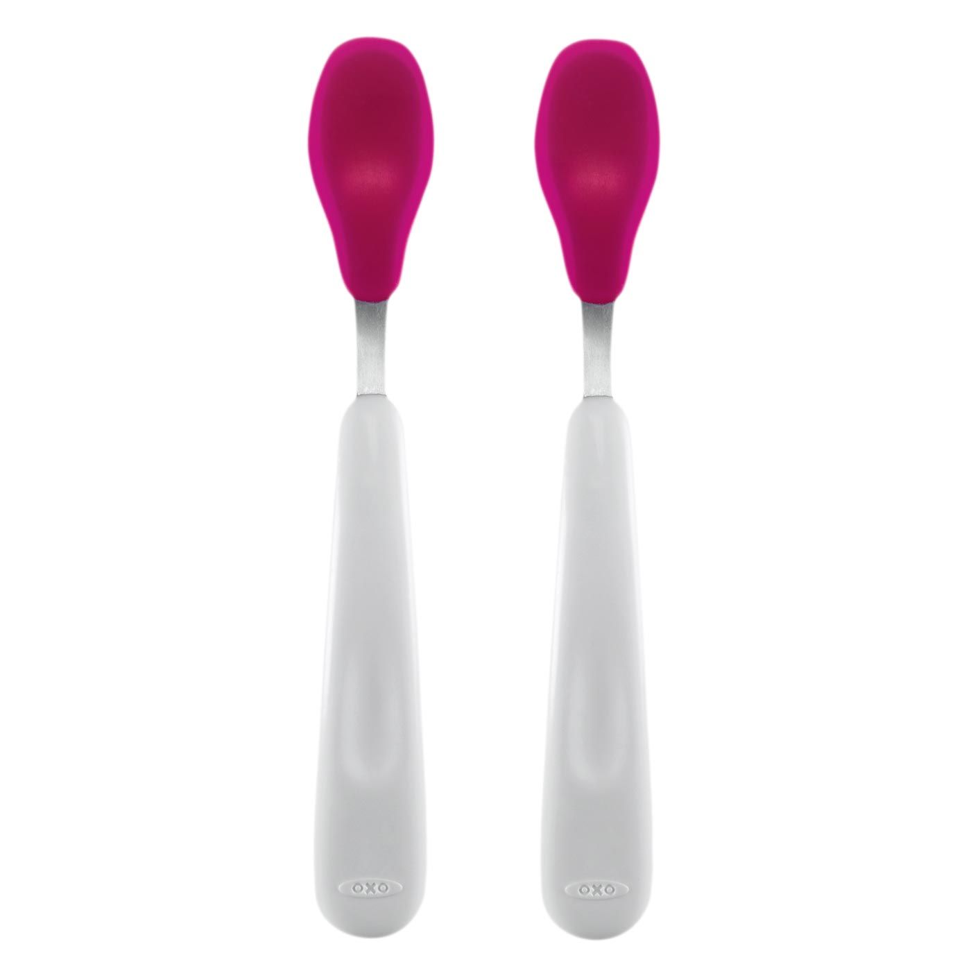 OXO Tot Feeding Spoon Set-Pink - 1
