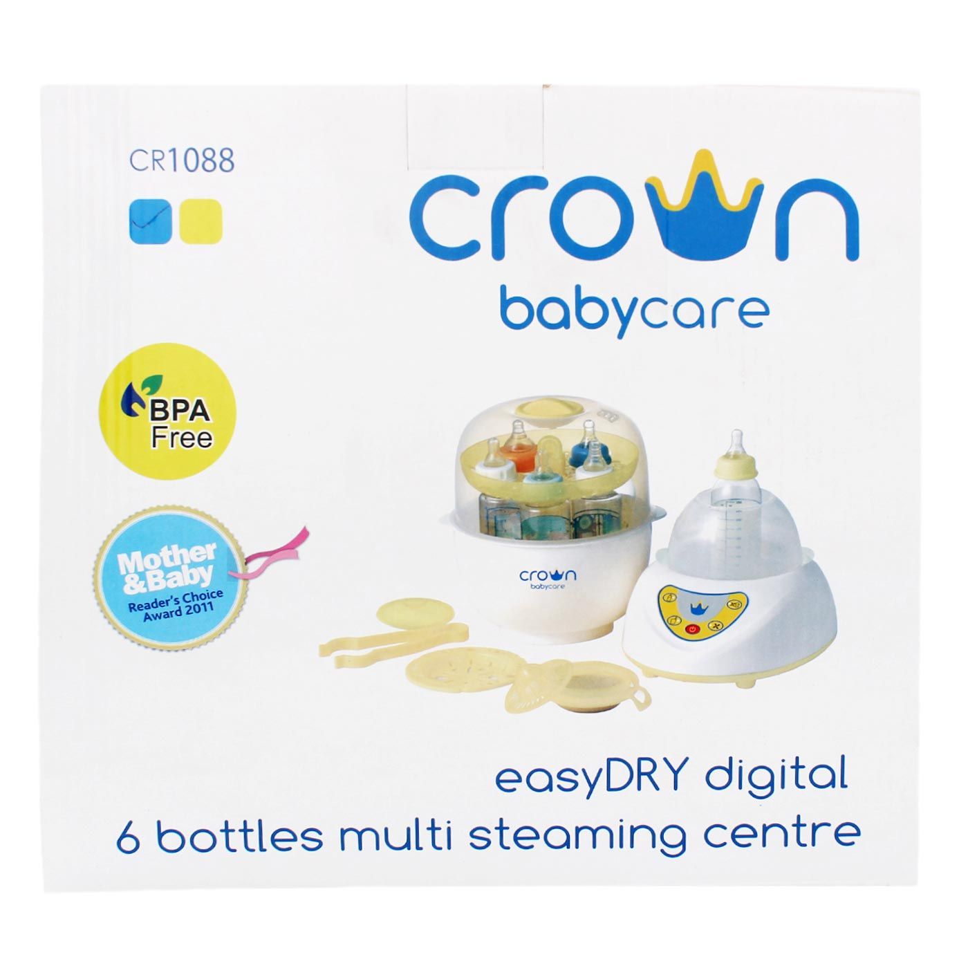 Crown Easydry 6 Bottles Multi Steaming Centre Blue - 3