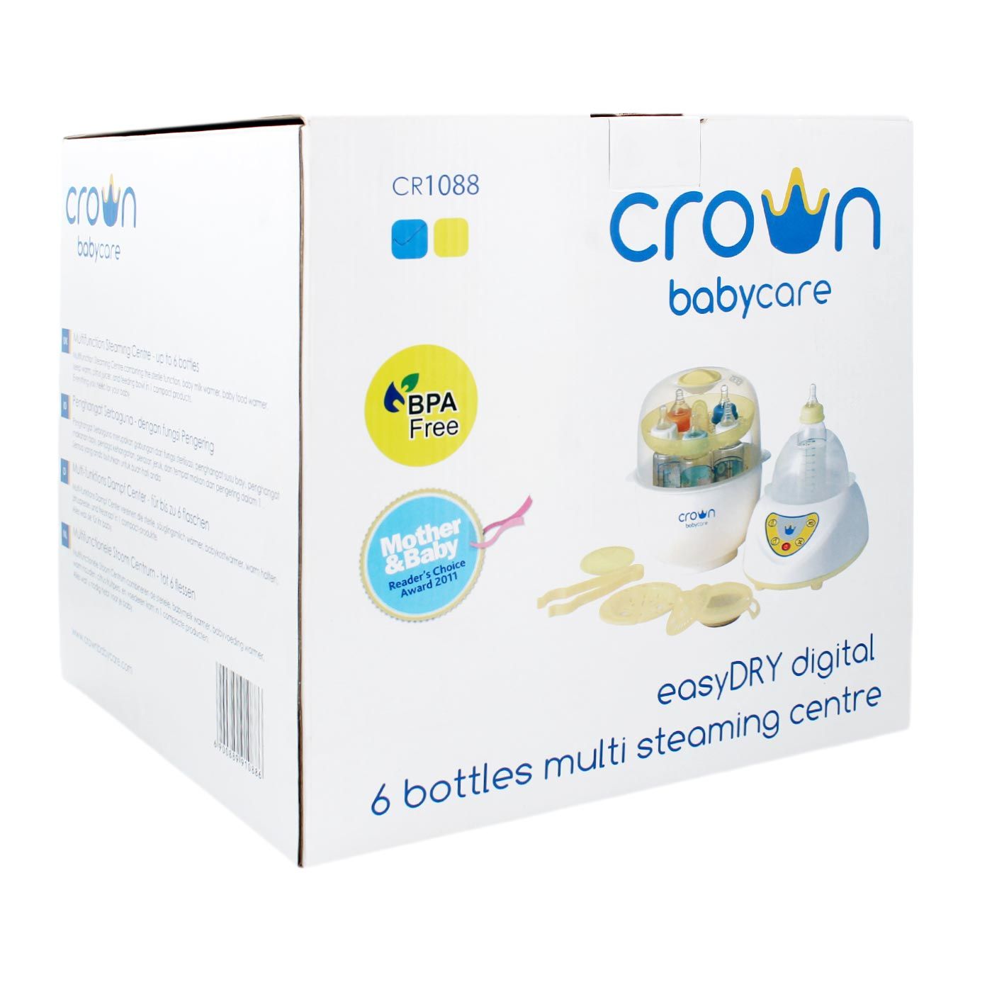 Crown Easydry 6 Bottles Multi Steaming Centre Blue - 4