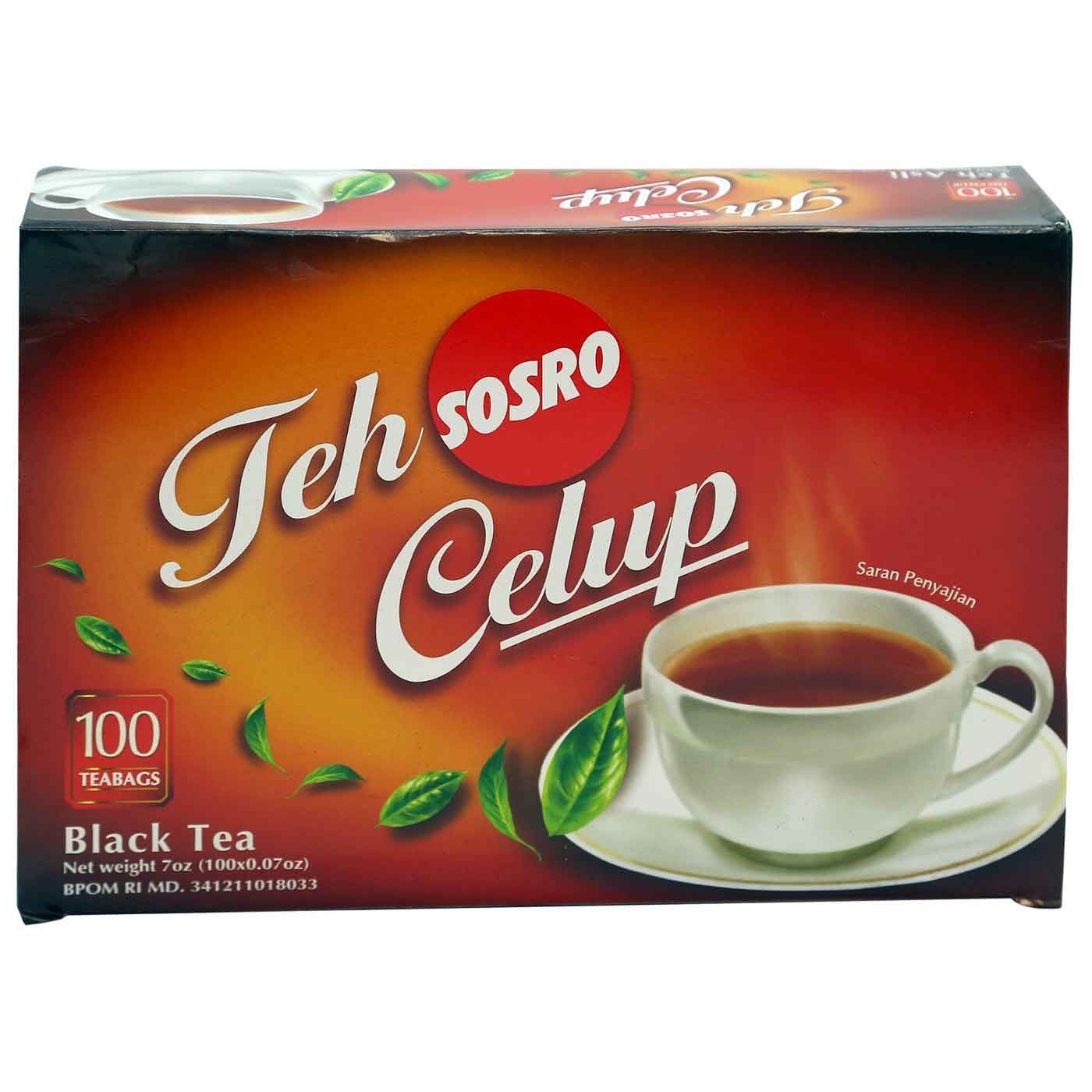 Sosro Teh Celup Black Tea 100x2g - 1