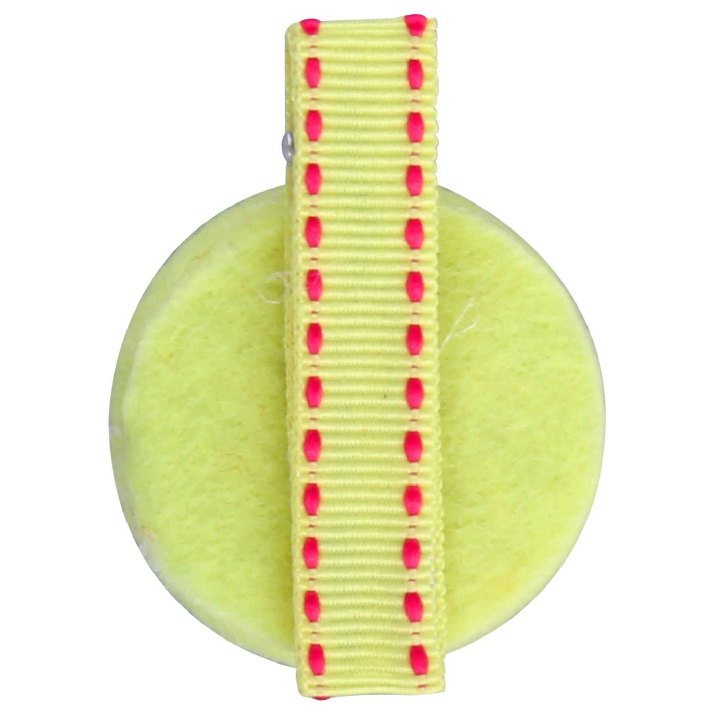 Bebecroc Semicircle Shape w/ Polka Print Clip Yellow - 3