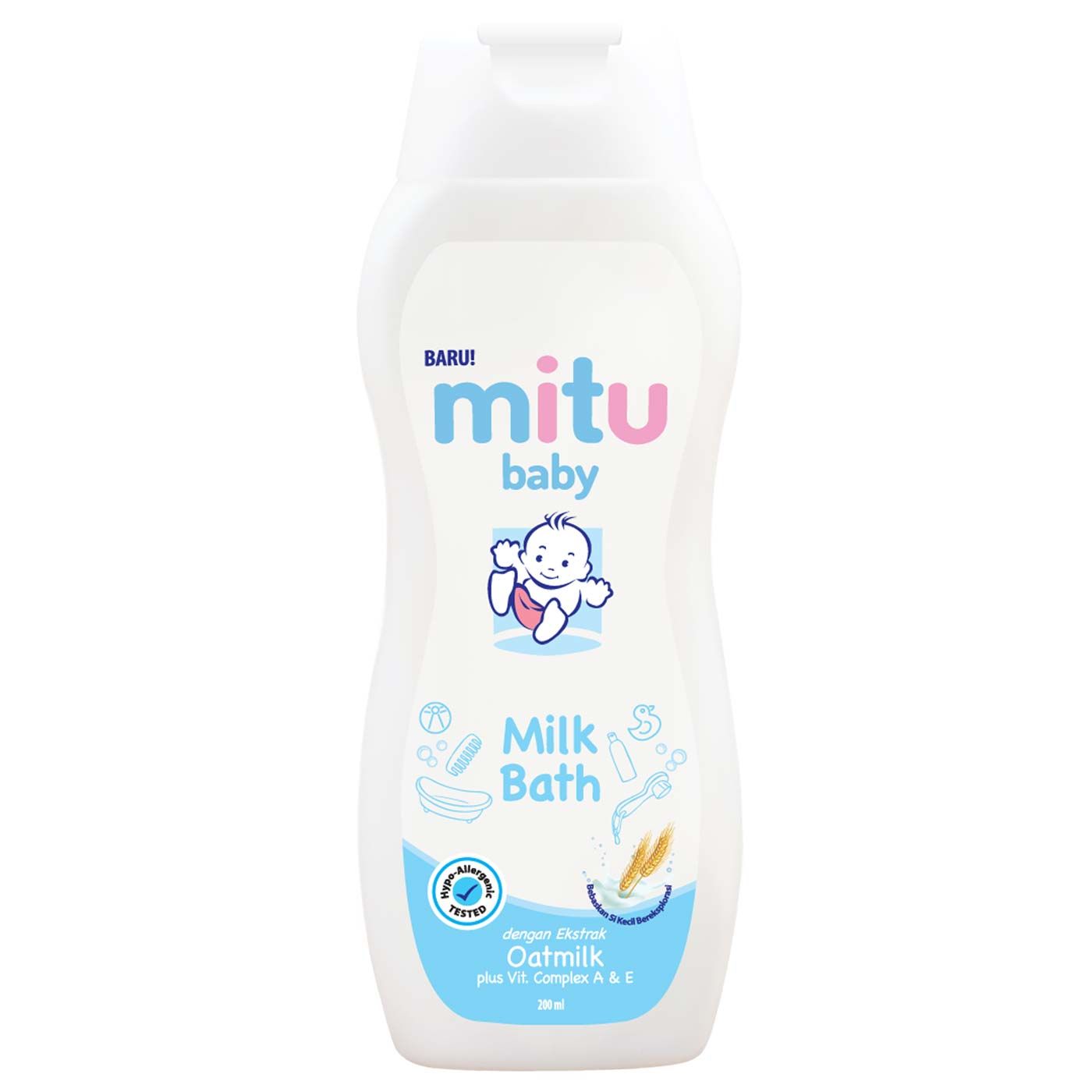 Mitu Baby Fresh & Clean Milk Bath 200ml - 1