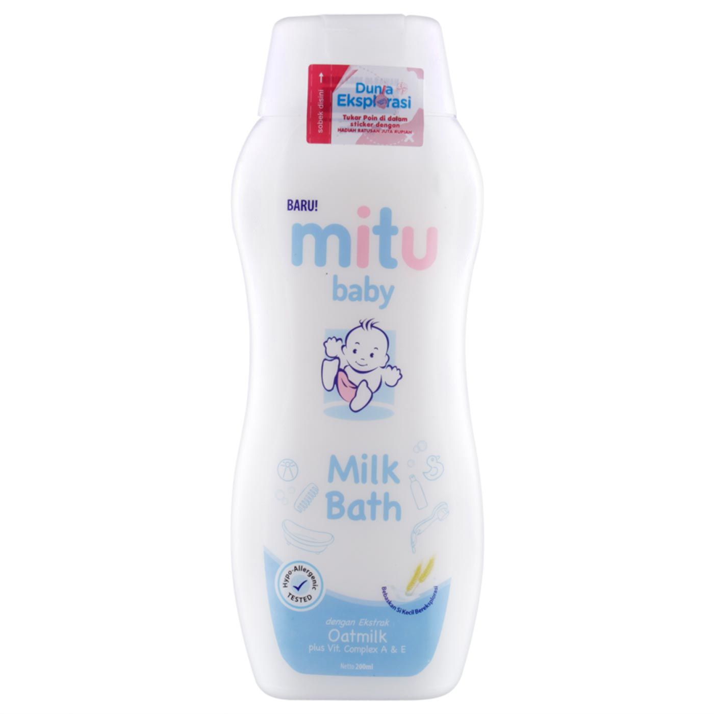 Mitu Baby Fresh & Clean Milk Bath 200ml - 2