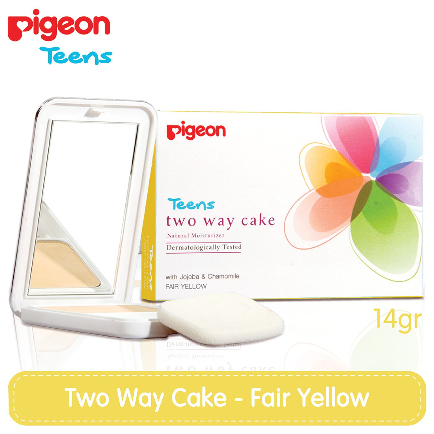Pigeon Two Way Cake Fair Yellow (14g) - 1
