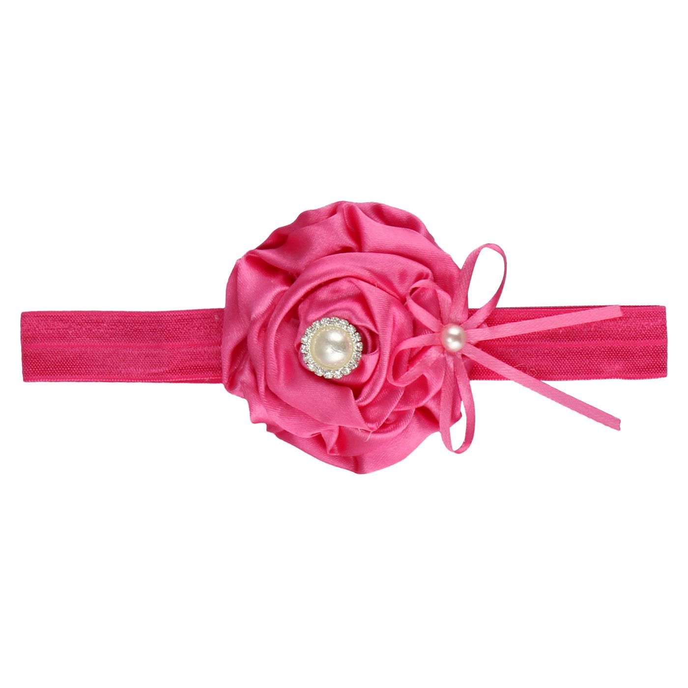 Babyhelu Headband Pearl Flower Pink - 1