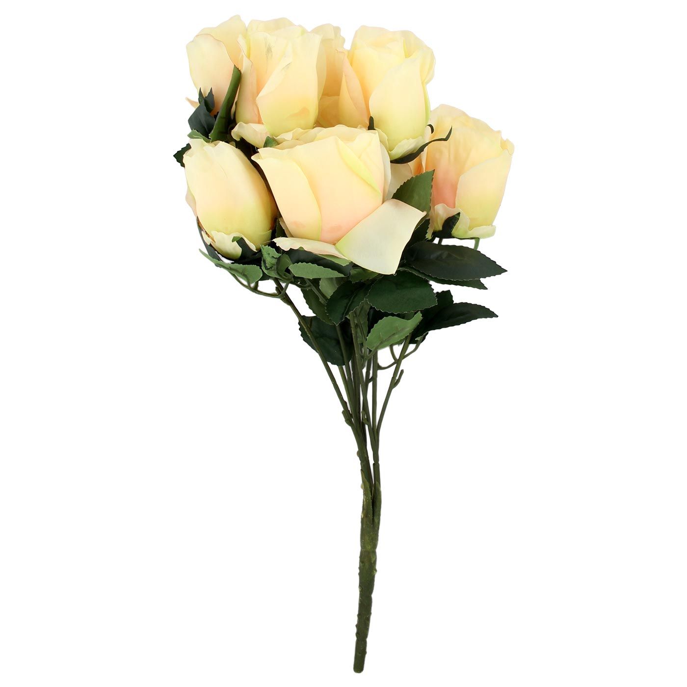Furnia Artificial Flower Quin Rose Yellow - 1