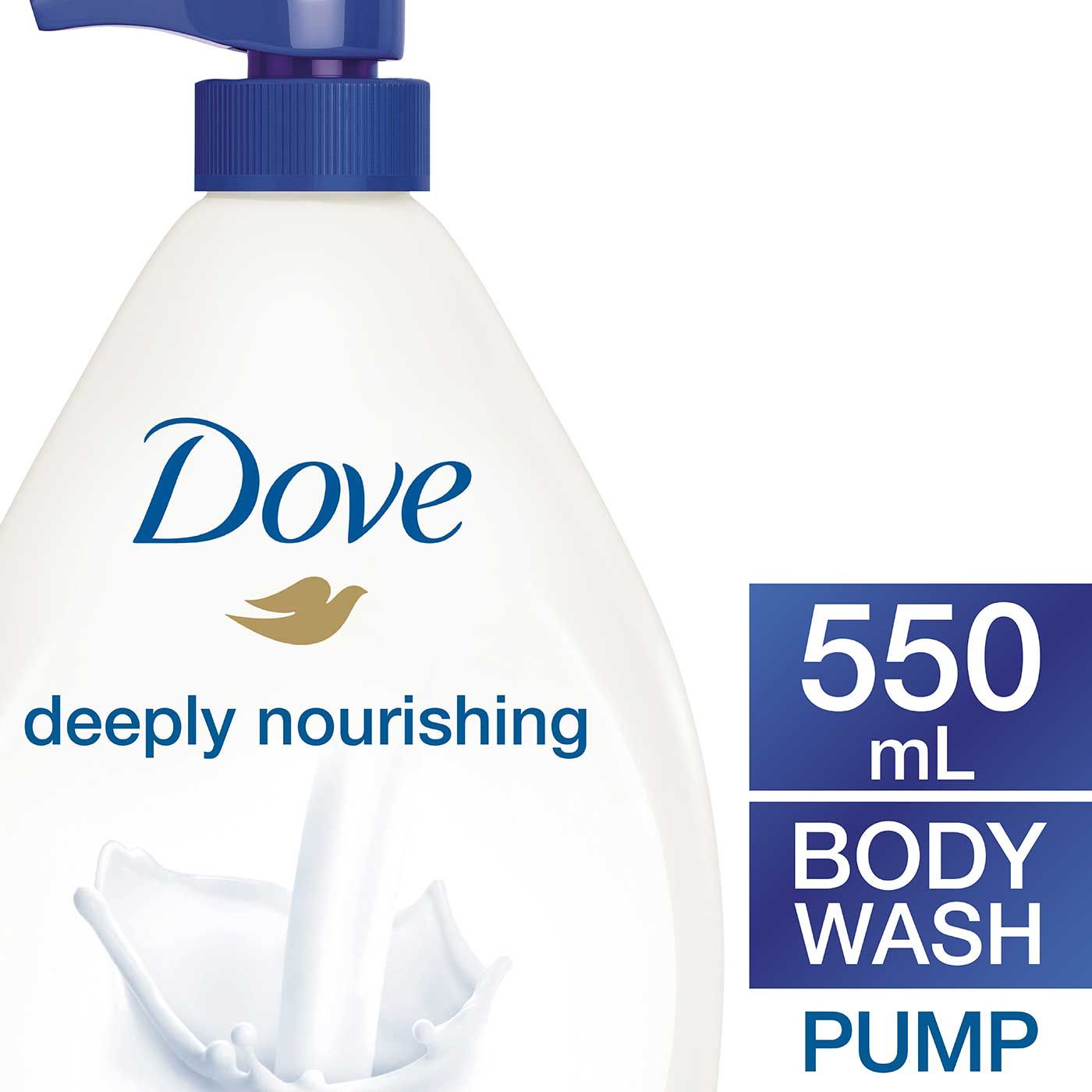 Dove Deeply Nourishing Sabun Cair Pump 550ml - 2