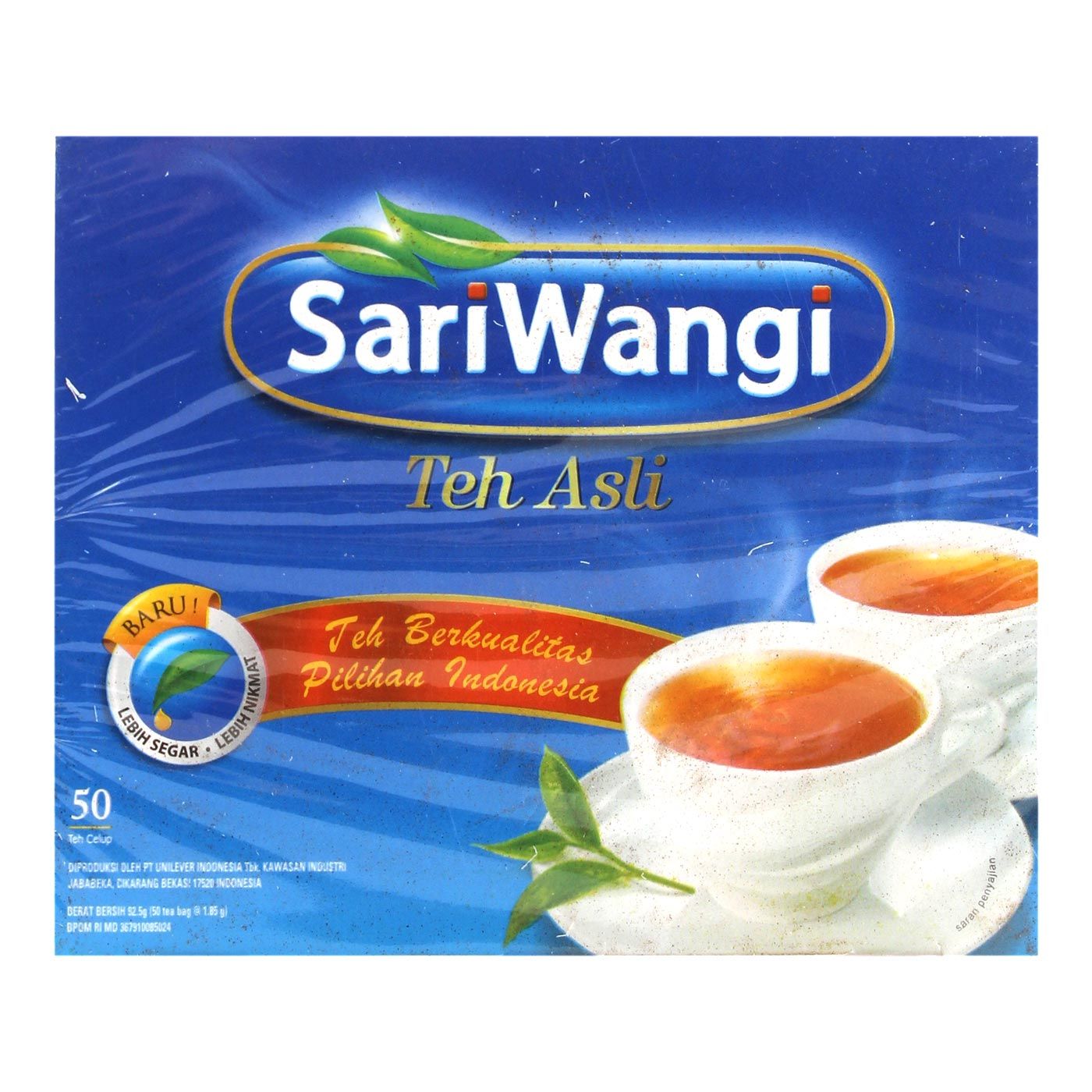 Sariwangi Tea Bag Box 50x1.85g - 1