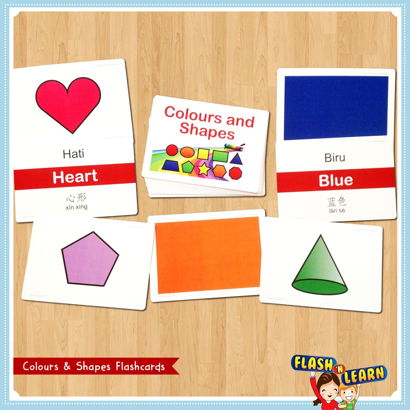 Flash 'N Learn : Colours & Shapes - 2