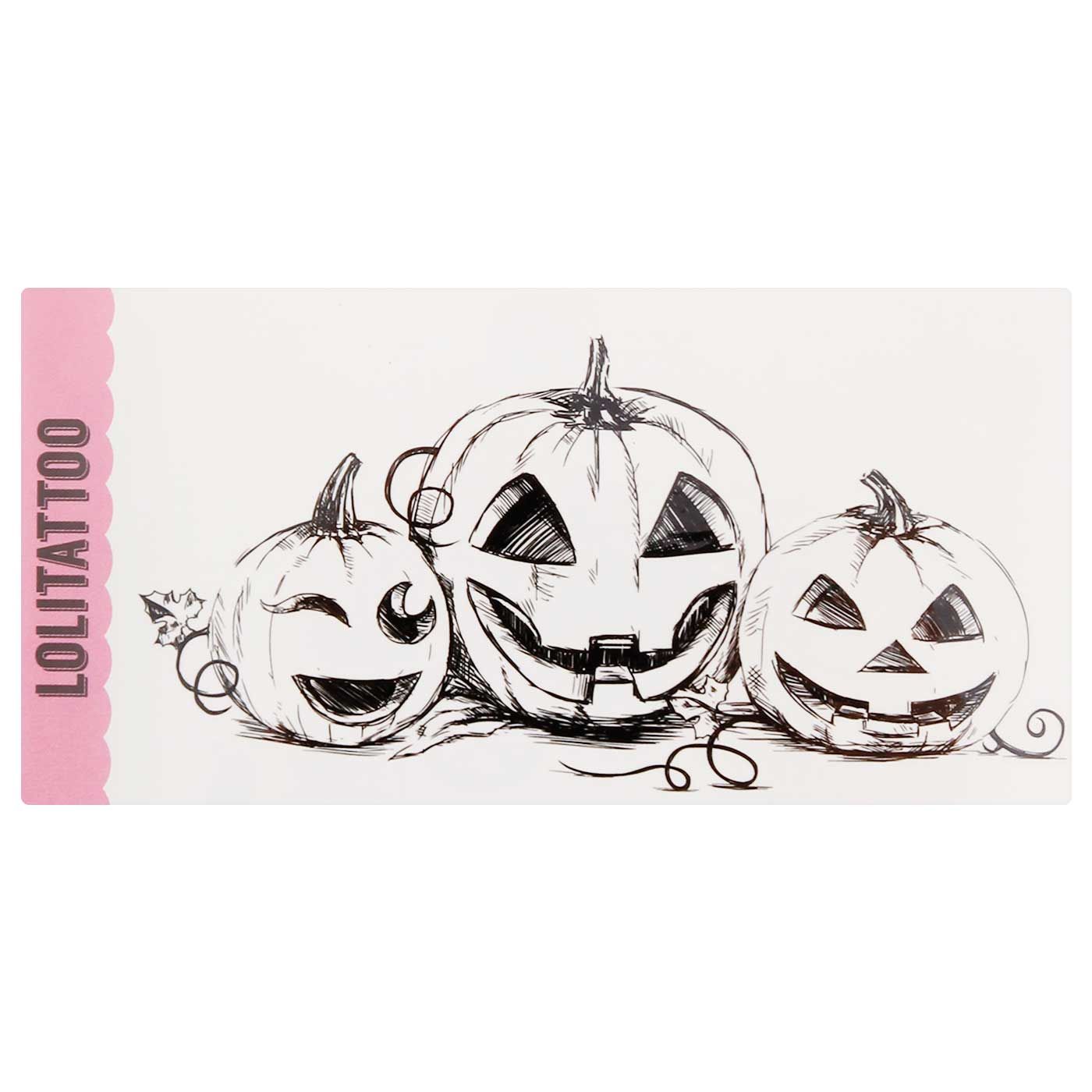 Lolitattoo Pumpkin Sketch - 1