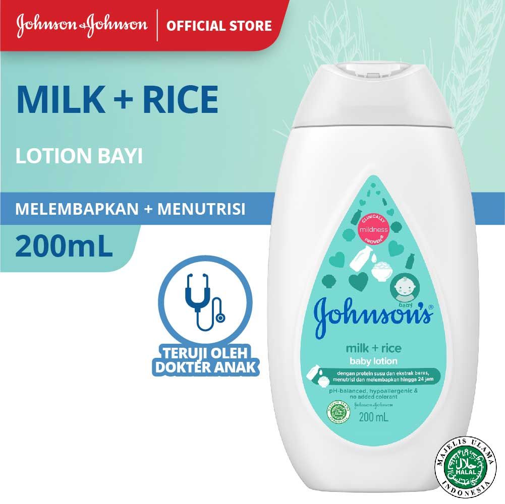 JOHNSON'S Milk & Rice Lotion 200ml - 1