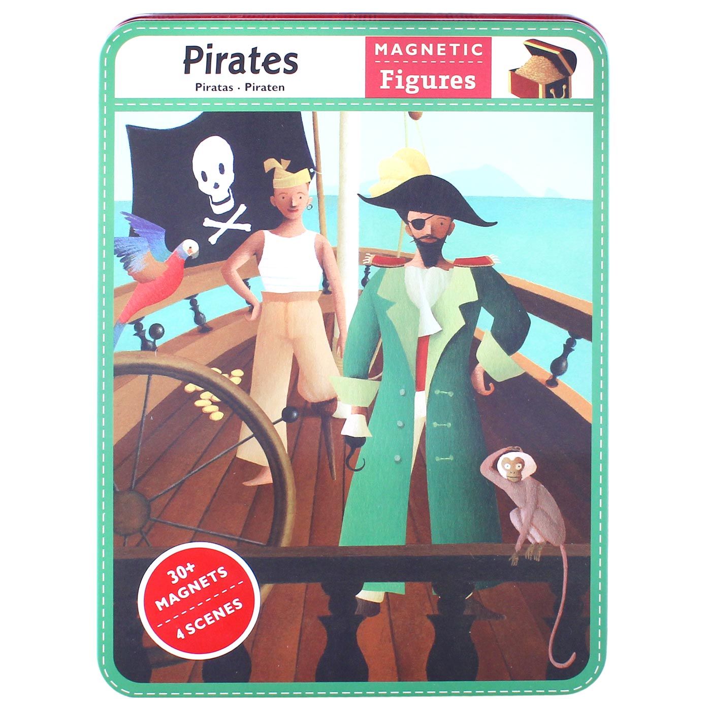 Mudpuppy Pirates Magnetic Figures - 1