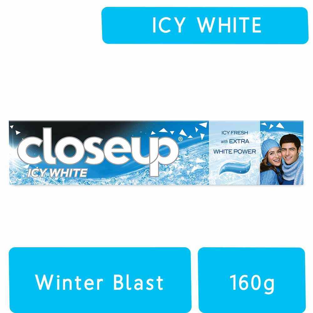 Closeup PAsta gigi Icy White - Winter Blast 160g - 2
