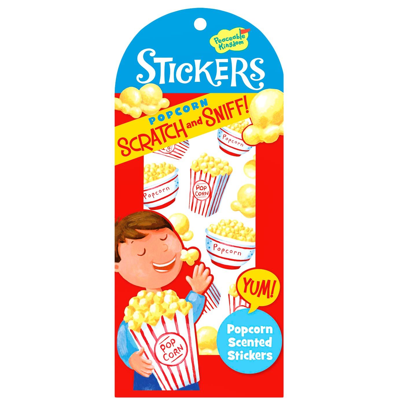 Peaceable Kingdom Popcorn Scratch&Sniff Stickers - 1