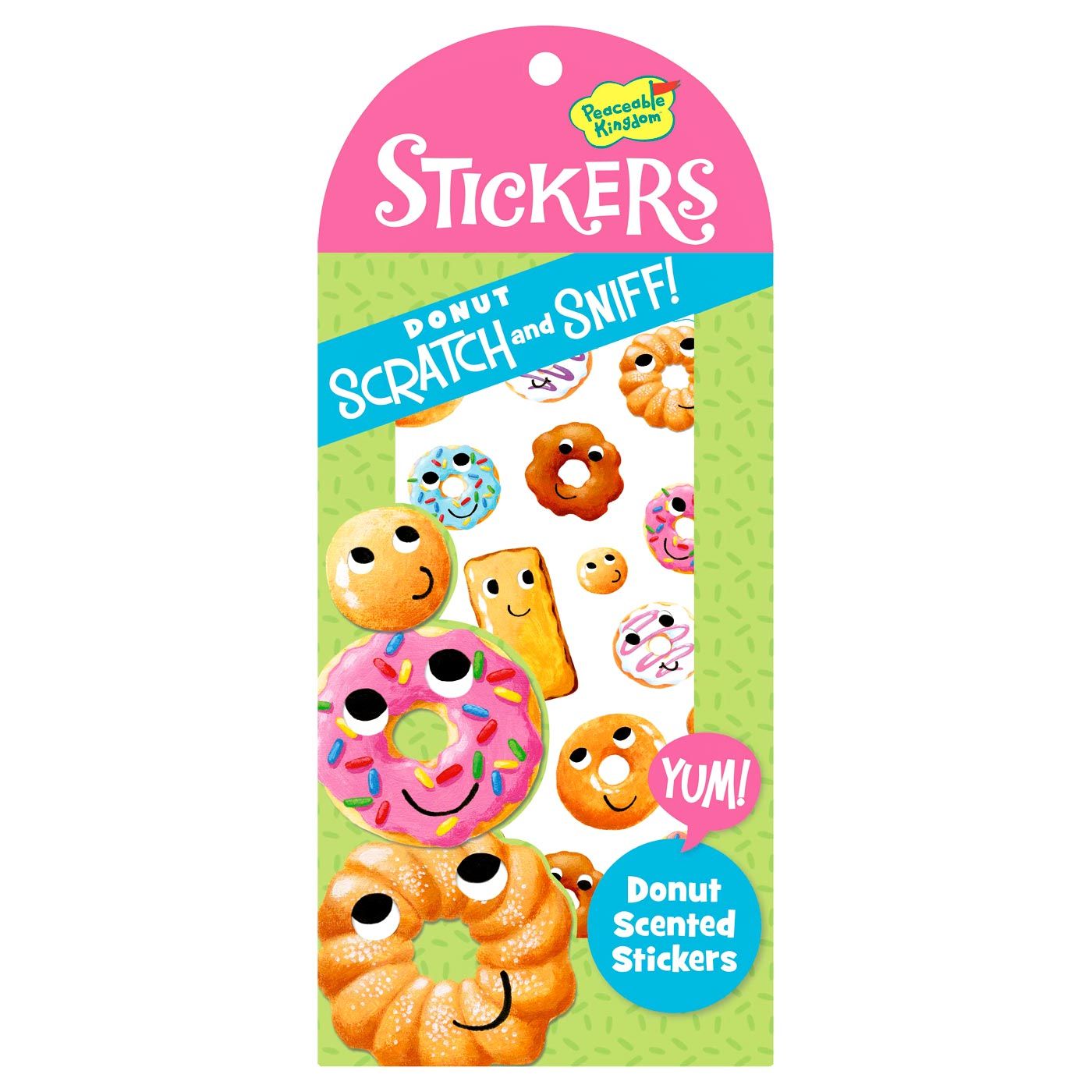 Peaceable Kingdom Donut  Scratch&Sniff Stickers - 1
