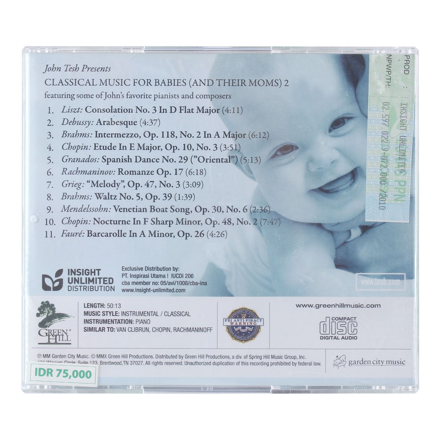 EMI CMG Classical Music For Babies And Their Moms Vol 2 - 2