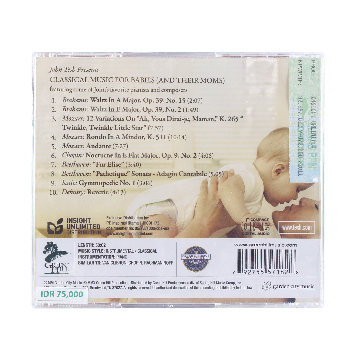 EMI CMG Classical Music For Babies And Their Moms Vol 1 - 2