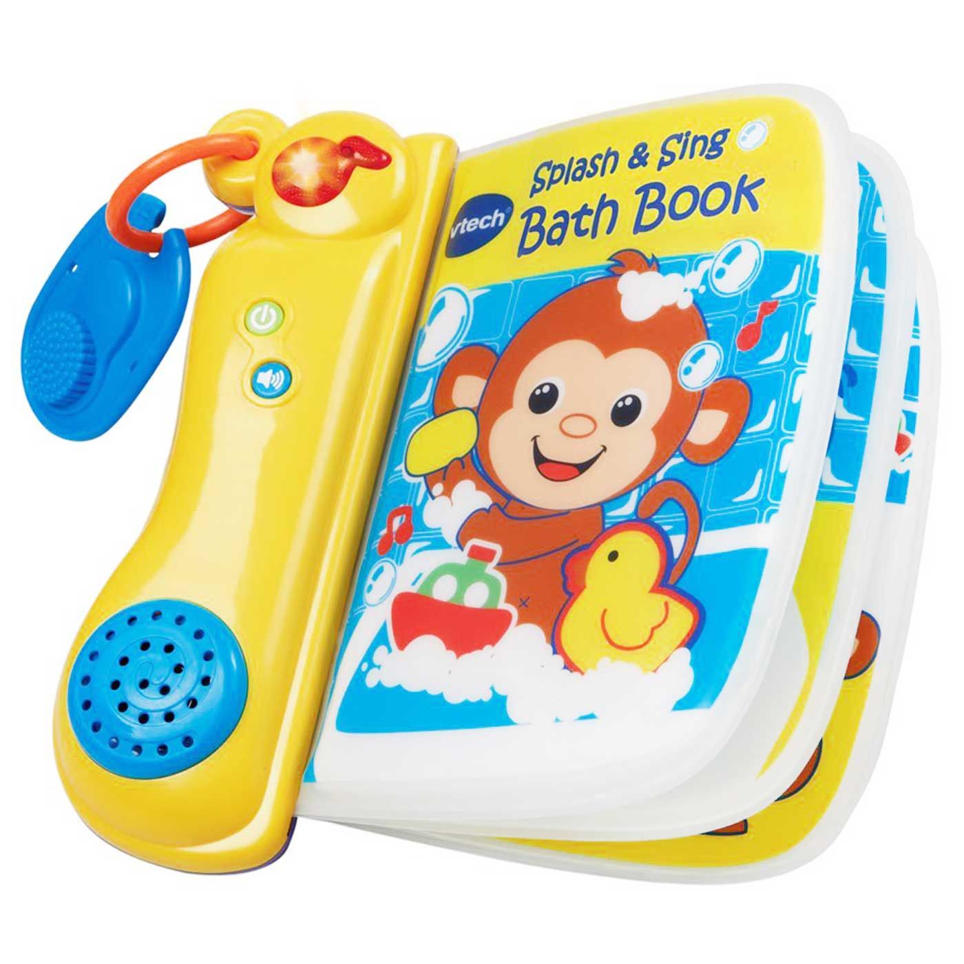 Vtech Bath Toys Splash & Sing Bath Book - 1
