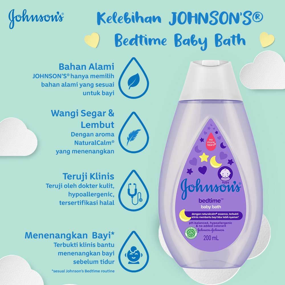 JOHNSON'S Bedtime Bath 200ml - 3